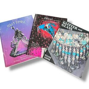 x3 art glass instruction guides pattern book jewelry kaleidoscope stained glass